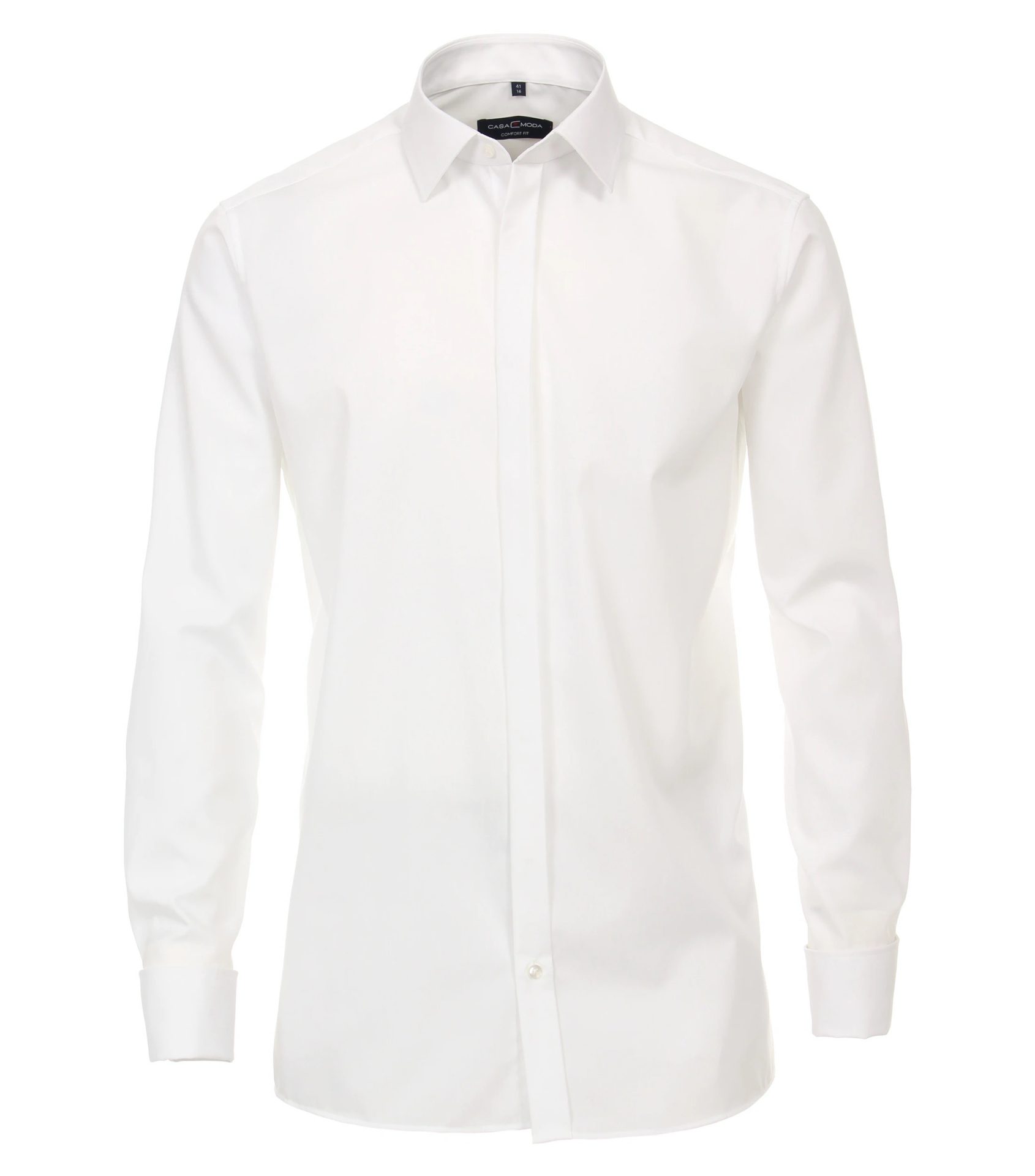 Specialisere håber meddelelse Casa Moda smoking skjorte cut away flip comfort fit hvid - Hos Birger - Tøj  fra XL-8XL