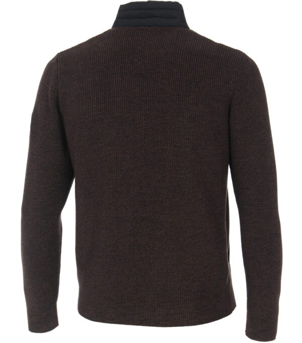 Casa Moda strik cardigan black kaffe - Billede 3