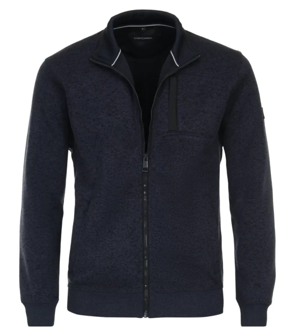 Casa Moda Strict Fleecejacke Nachtblau