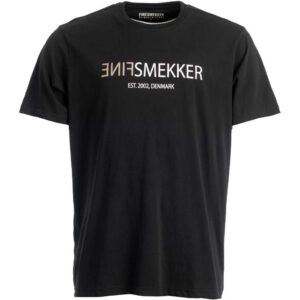 Roberto Jeans t-shirt med print gun metal