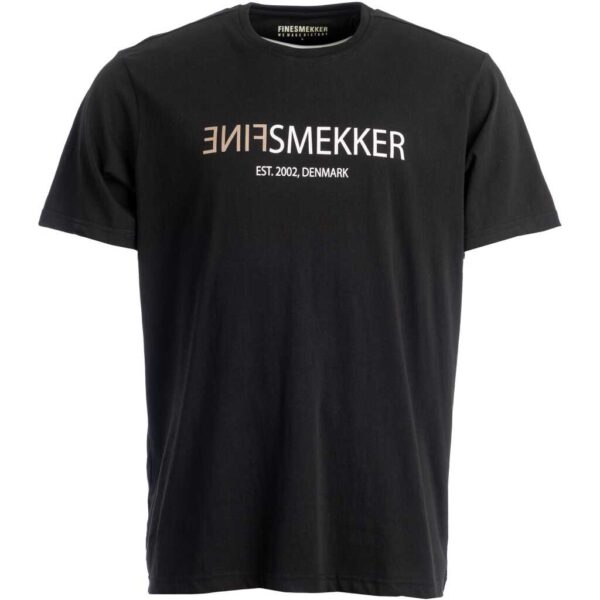 Roberto Jeans t-shirt med print Marine blå – Bild 4