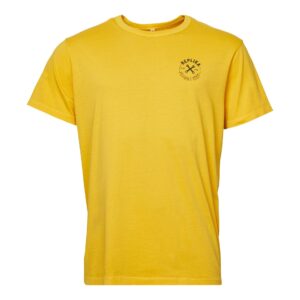 North 56°4 denim t-shirt med print GUL