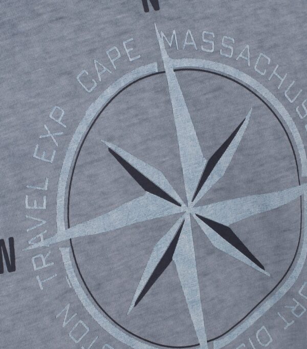 Casa Moda t-shirt med print Tordenstrom - Billede 6
