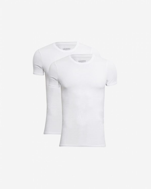 JBS bambus t-shirt hvid 2-pack rund hals