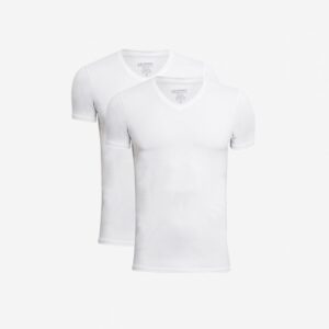 JBS bamboo t-shirt med v-hals hvid