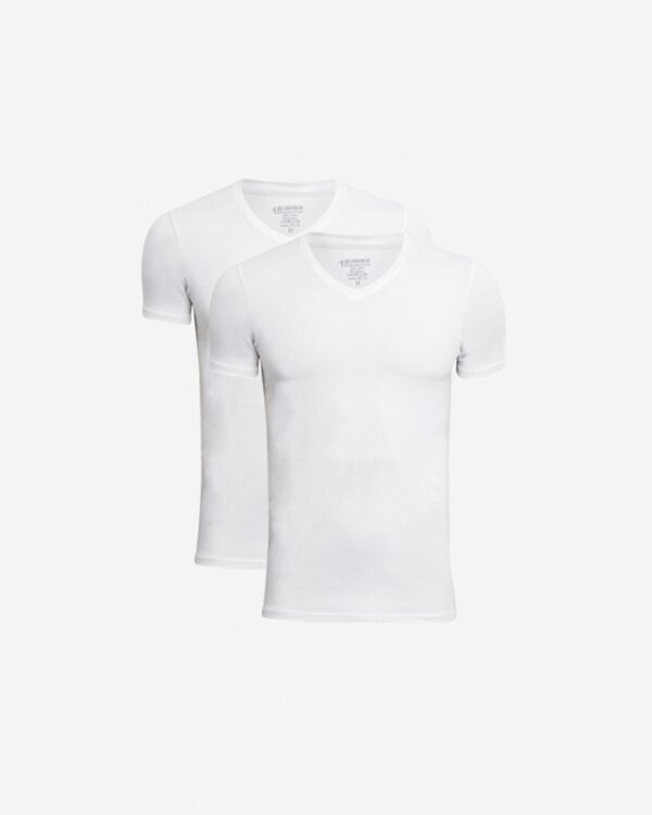 JBS bamboo t-shirt med v-hals hvid
