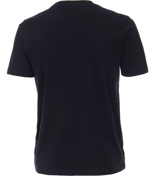 Casa Moda ensfarvet t-shirt marien blå - Billede 3