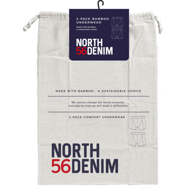 North 56°4 bamboo 2 pak tights Sort - Billede 4