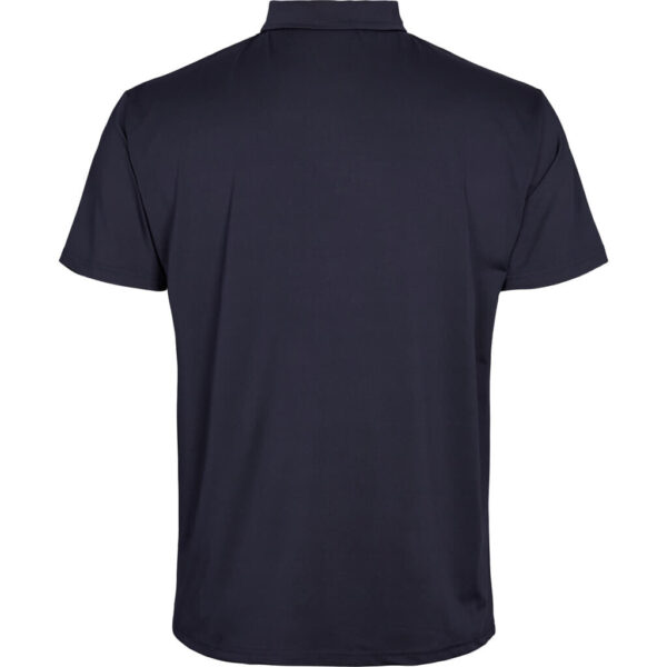 North 56°4 “cool effect” polo med lynlås Marine blå – Bild 3