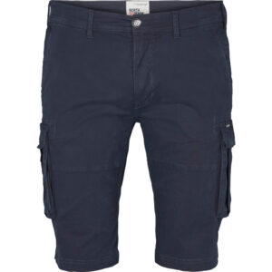 North 56denim cargo shorts Marine blå