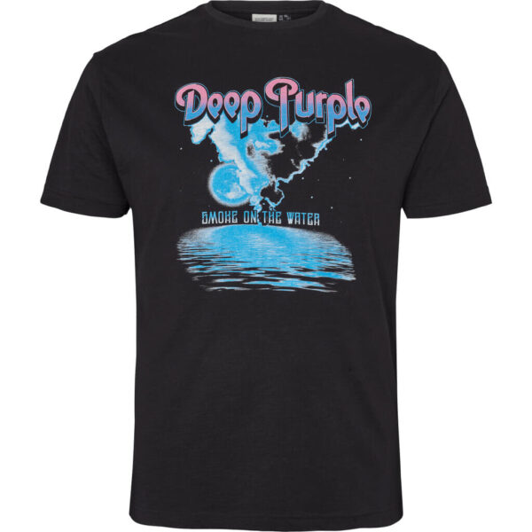 North 56denim Deef Purple t-shirt med print Sort