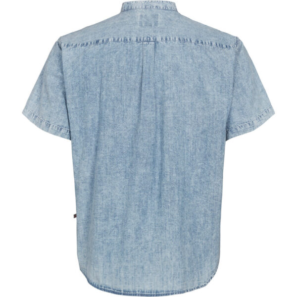 North 56denim kort ærmet skjorte kina flip TALL - Billede 3