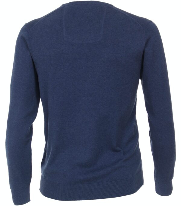 Casa moda pullover v-hals Blå – Bild 3