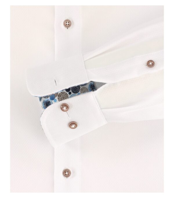 Casa moda “comfort fit” struktur hvid - Billede 5