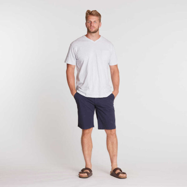 North 56°4 chino shorts skrå lomme marine blå – Bild 4
