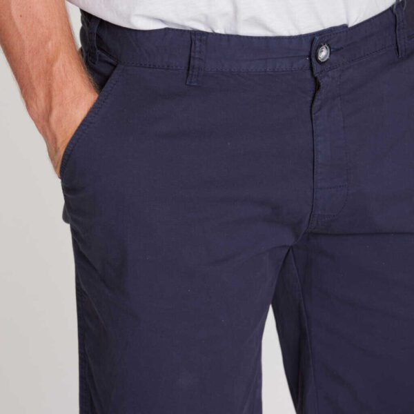 North 56°4 chino shorts skrå lomme marine blå – Bild 5
