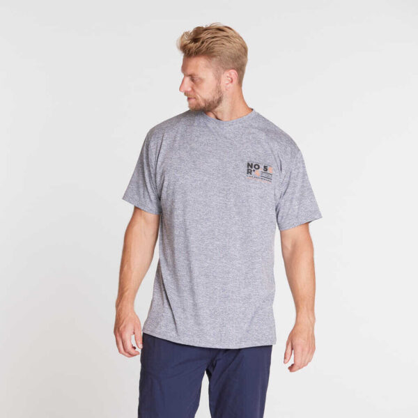 North 56°4 cool effect t-shirt lys grå - Billede 4