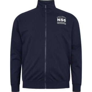 North 56°4 sweat cardigan Marine Blå