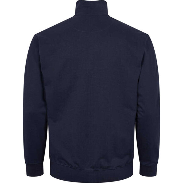 North 56°4 sweat cardigan Marine Blå – Bild 3