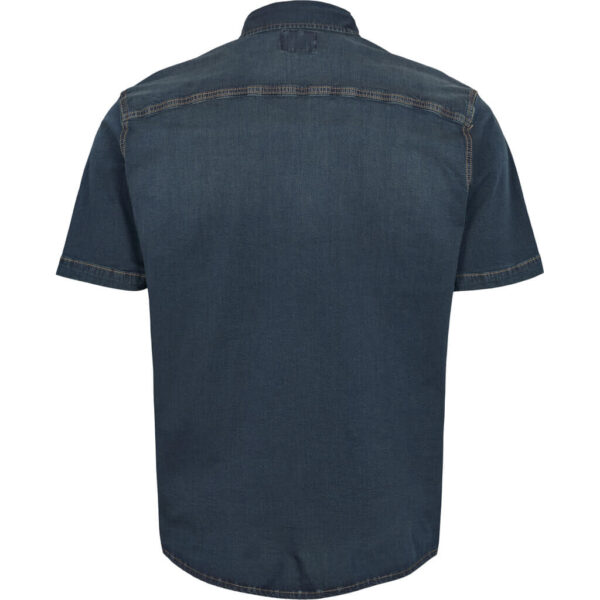 North 56denim / north 56°4 denim kort ærmet skjorte blå – Bild 3