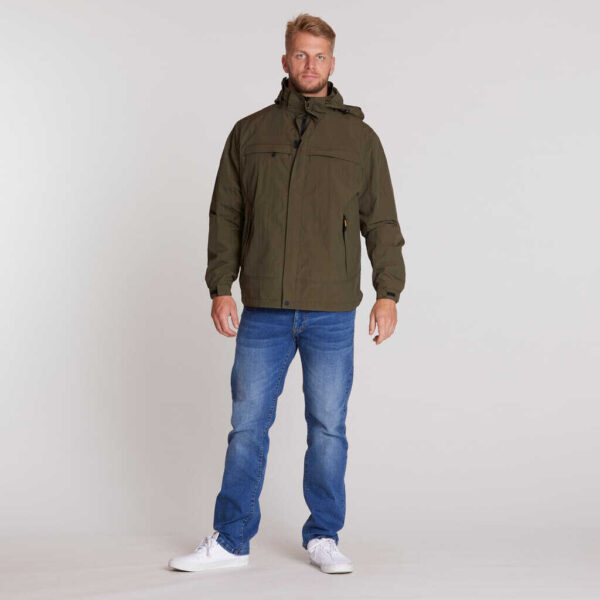 North 56°4functional jakke 3000mm tryk dusty olive green - Billede 4