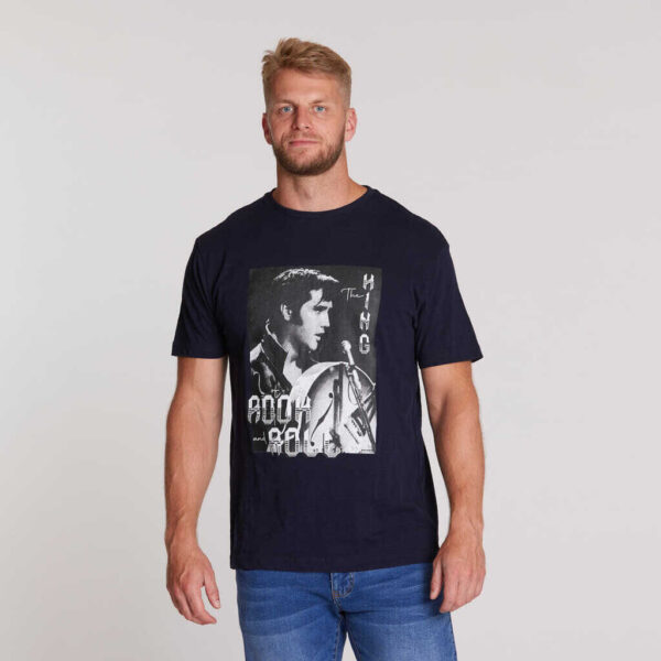 North 56°4 elvis presley t-shirt marine blå - Billede 5