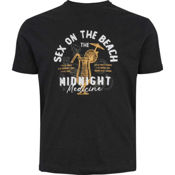 North 56denim sex on the beach cocktail printed t-shirt sort