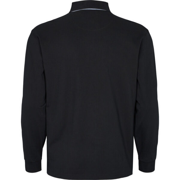 North 56°4 polo lange ærmer super flex pique marine blå TALL - Billede 3