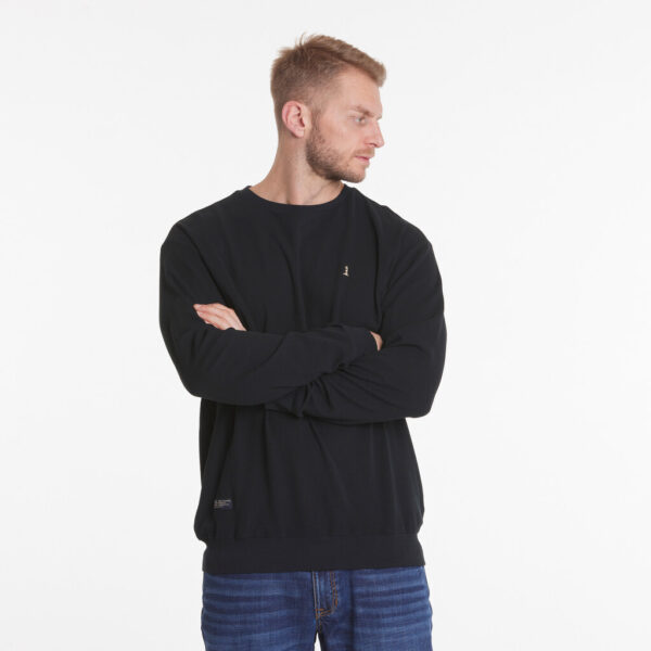 North 56°4 sweat shirt lille brodering sort – Bild 4
