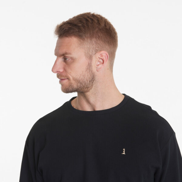 North 56°4 sweat shirt lille brodering sort – Bild 5