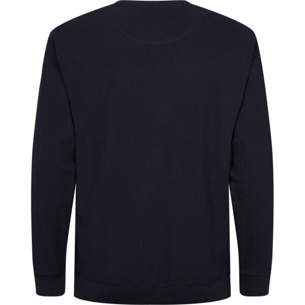 North 56°4 sweat shirt lille brodering marine blå – Bild 3