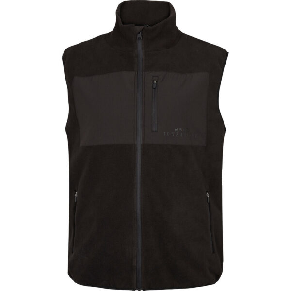 North 56°4 Fleece-Weste schwarz