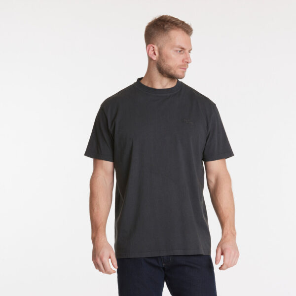 North 56°4 Garment Dyed t-shirt med lille tørv brun - Billede 4