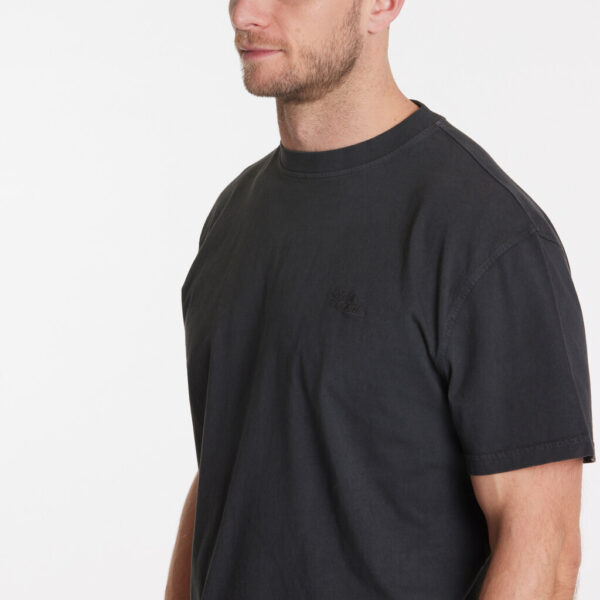 North 56°4 Garment Dyed t-shirt med lille tørv brun - Billede 5