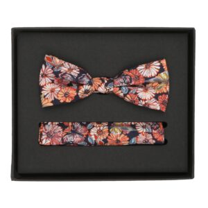 Casa Moda butterfly med pynte tørklæde Orange blomster