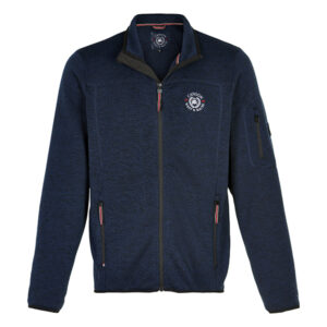 Canson meleret strikket fleece blå