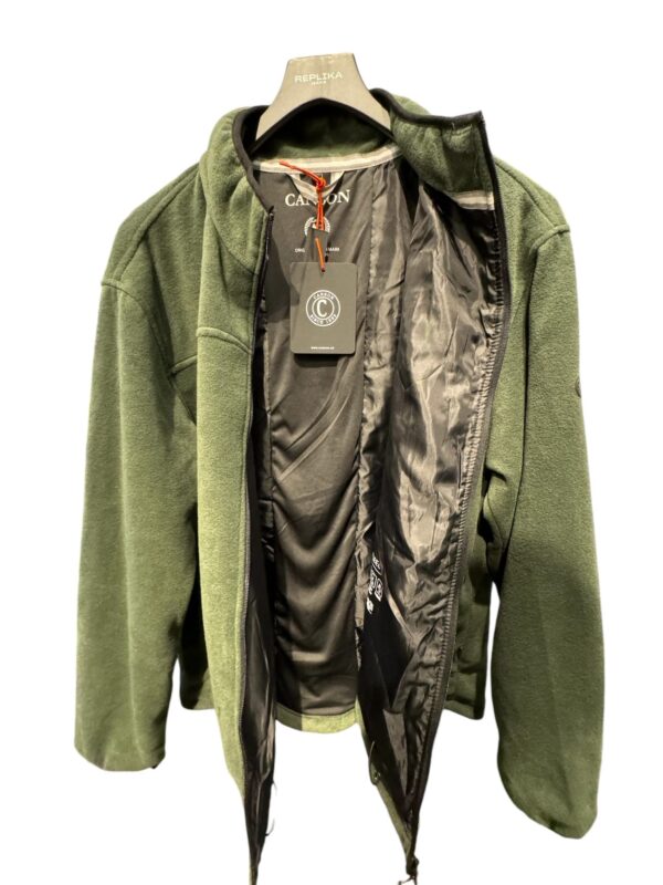 Canson fleece med foer grøn – Bild 2