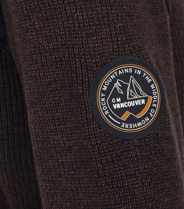 Casa Moda strik cardigan black kaffe - Billede 6