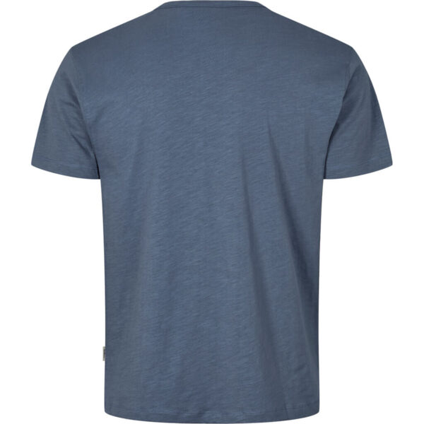 North 56°4 printet t-shirt Storm Blå TALL - Billede 3