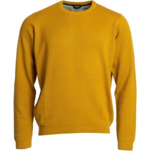 Roberto Jeans vaffelstrik Dark Gold