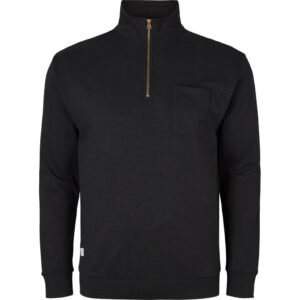 North 56°4 denim halv lynlås sweatshirts Sort