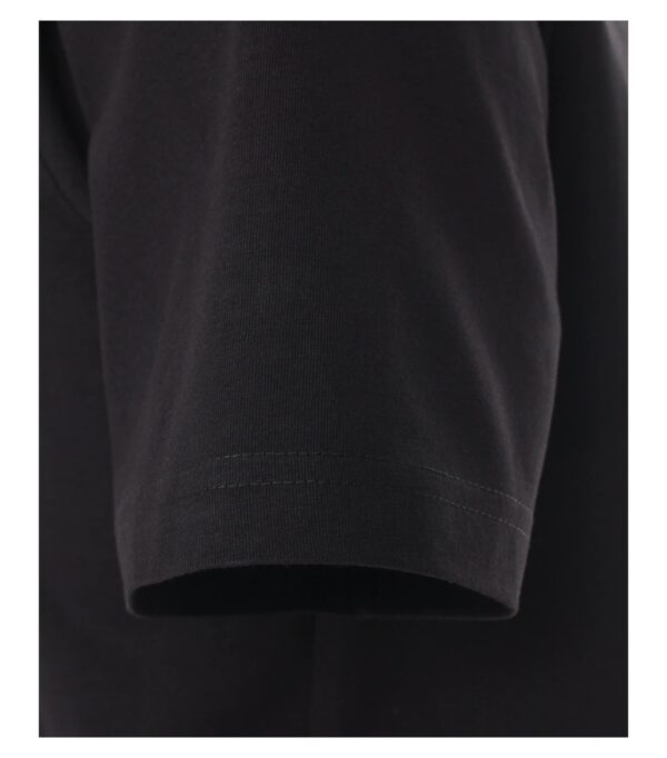 Casa Moda ensfarvet t-shirt sort - Billede 5