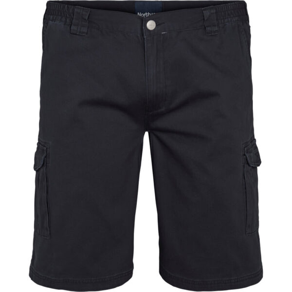 North 56°4 twill cargo shorts Marine Blå