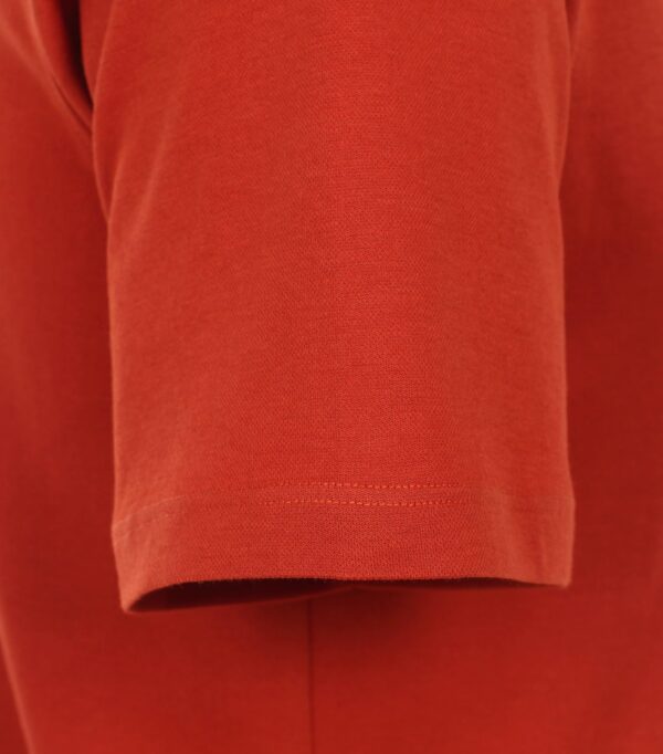 Casa Moda easy care polo med lomme og farve ketchup – Bild 5
