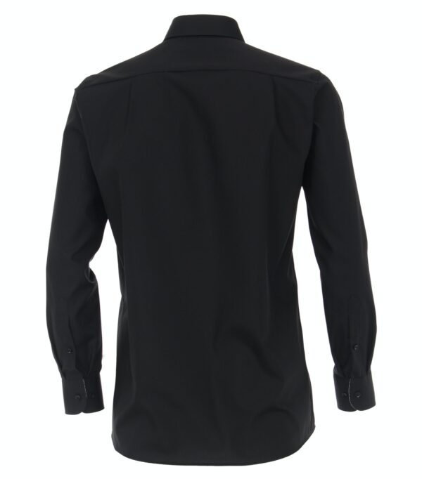 Casa Moda “comfort fit” lang ærmet skjorte Sort - Billede 3