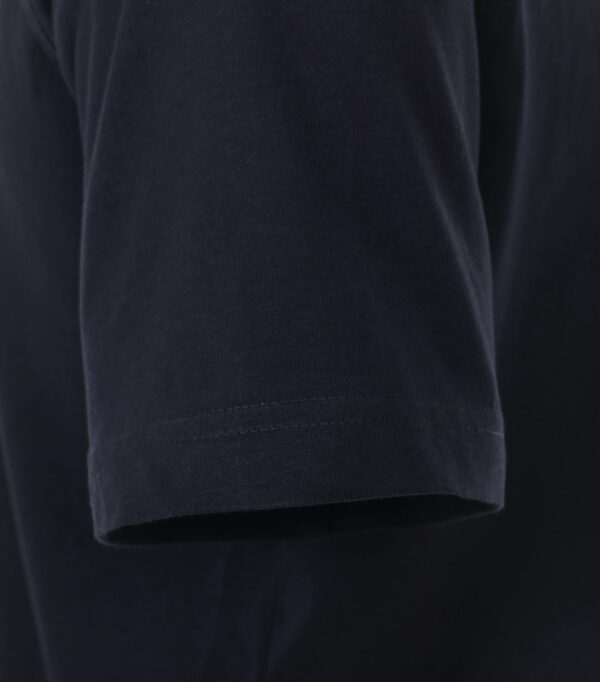 Casa Moda ensfarvet t-shirt marien blå - Billede 5