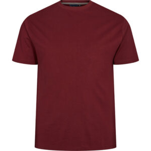 North 56°4 rund hals t-shirt bordeaux