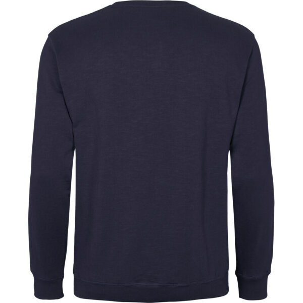 North 56denim / north 56°4 sweatshirt med brodering Marine Blå – Bild 3