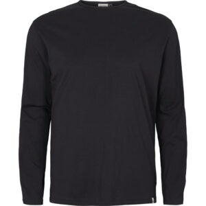 North latitude lang ærmet t-shirt sort