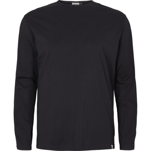 North latitude lang ærmet t-shirt sort